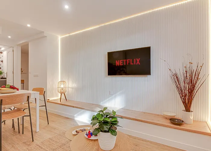 アパート Diseno Con Garaje Gratis By Theblueapartments Com ア・コルーニャ